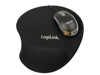 LOGILINK  MOUSEPAD WITH SILICON WRIST