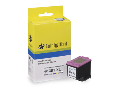 HP301XL CW REPLACEMENT COLOUR 19.5ML! with ink level chip