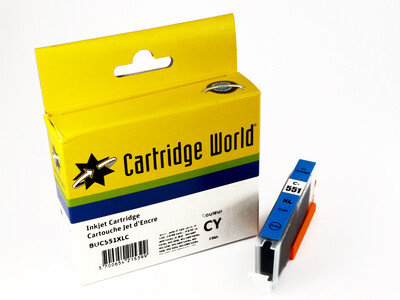 CANON CLI551 XL CW REPLACEMENT CYAN INK 12ML