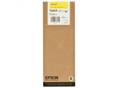 EPSON 4800/4880 Τ606400 YELLOW 220ML INK