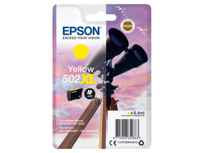 EPSON 502 XL ORIGINAL YELLOW INK