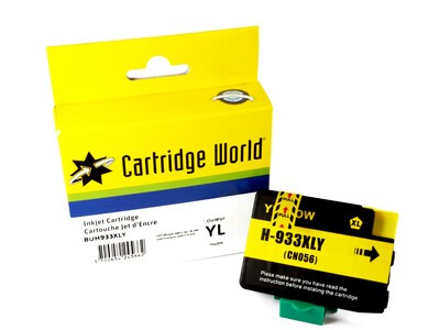 HP 933XL CW REPLACEMENT YELLOW INK 14ML!