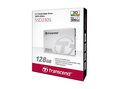 TRANSCEND 230 SSD 128GB 2.5 HD