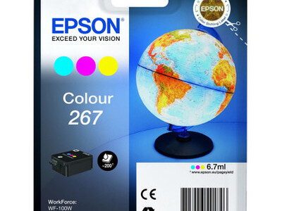 EPSON 267 ORIGINAL COLOUR INK
