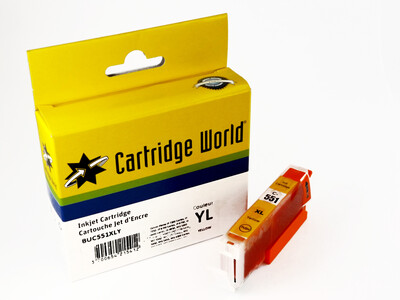 CANON CLI551 XL CW REPLACEMENT YELLOW INK 12ML