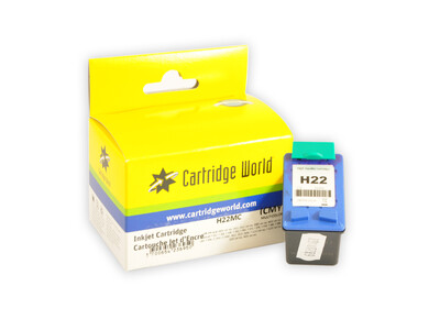 HP 22 CW REPLACEMENT COLOUR INK 12ML! 2X More Ink! wigig