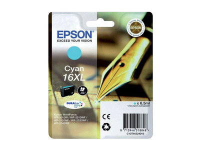 EPSON T1632 16XL ORIGINAL CYAN INK