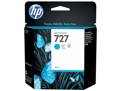 HP 727 XL ORIGINAL CYAN INK