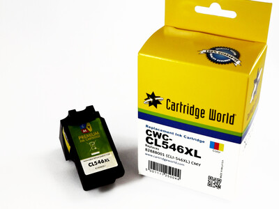 CANON CL546 XL CW REPLACEMENT COLOUR INK 13.5ML with ink level chip