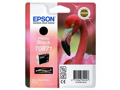 EPSON T0871 ORIGINAL BLACK INK