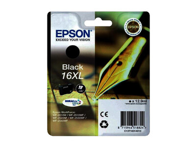 EPSON T1631 16XL ORIGINAL BLACK INK