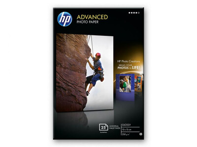 HP PHOTO PAPER A6 GLOSSY ADVANCED 250GR 25sheets