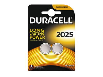 Duracell Lithium Battery CR2025 2pcs 656.997UK