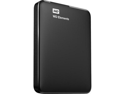 WESTERN DIGITAL HDD EXTERNAL 2TB BLACK - ELEMENTS