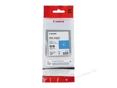 CANON INK PFI 102 CYAN IPF500-600/700