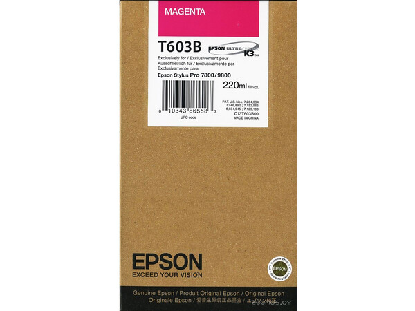 EPSON T603B ORIGINAL MAGENTA INK