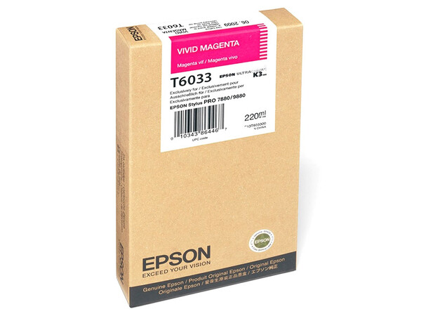 EPSON T603C ORIGINAL LIGHT MAGENTA