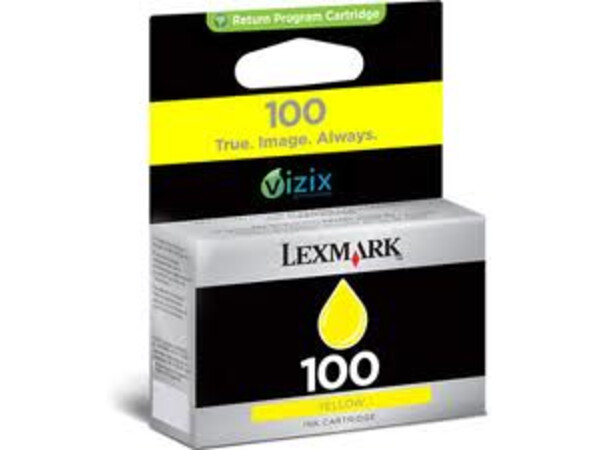 LEXMARK 100 ORIGINAL YELLOW INK
