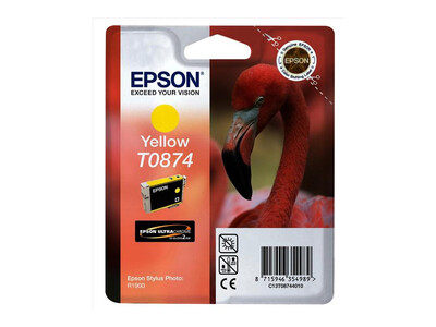 EPSON T0874 ORIGINAL YELLOW INK