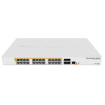 Mikrotik RouterSwitch 24-Port GbE PoE with 4 x SFP+ 500W R/M CRS328-24P-4S+