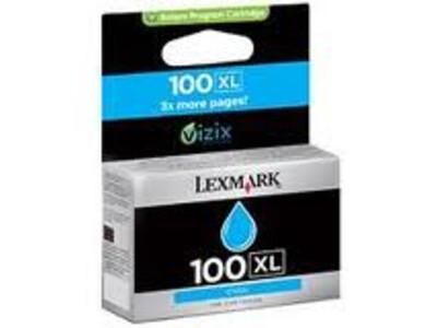 LEXMARK 100 XL ORIGINAL CYAN INK
