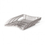 ERICHKRAUSE PLASTIC LETTER TRAY S-WING TRANSPARENT