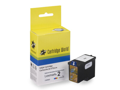 LEXMARK 2 NEW COMPATIBLE COLOUR INK WIGIG CLEARANCE ITEM