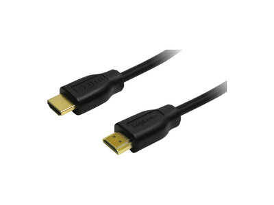 LOGILINK HDMI 5M W/ETHERNET 19PIN M/M ROUND CABLE
