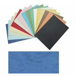 PAPER LEATHER BINDING COVER BLUE