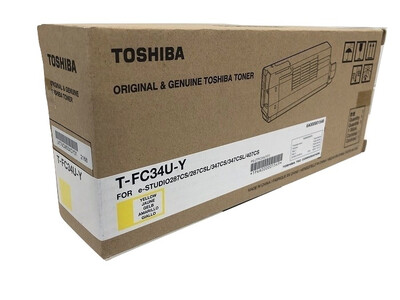 TOSHIBA  T-FC34Y ORIGINAL TONER YELLOW
