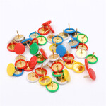PINS WITH ROUND COLOURED HEAD100PCS