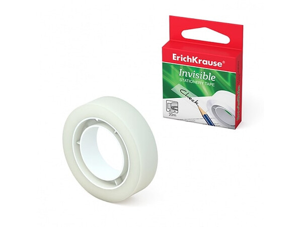 ERICHKRAUSE STATIONERY TAPE INVISIBLE 12mm x 20m
