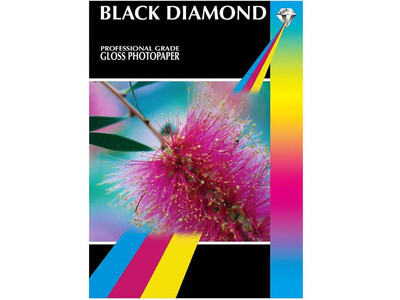 BLACK DIAMOND GLOSS PAPER 10x15cm  260G 20PK