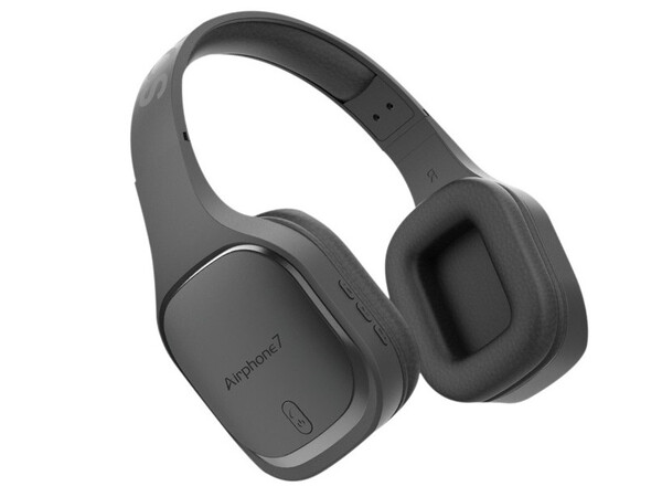 SonicGear Airphone VII Bluetooth Headphones Black Gray