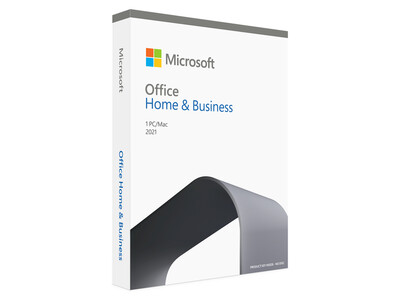 MICROSOFT OFFICE HOME AND BUSINESS 2021 ENGLISH MEDIALESS