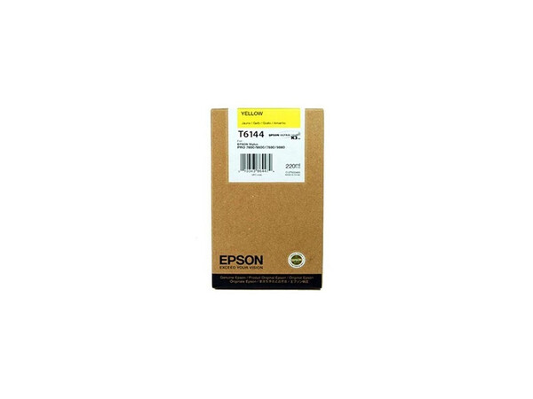 EPSON T614400 ORIGINAL YELLOW INK 220ML