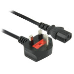GR-KABEL POWER CABLE UK PLUG 1.8M FOR PC / MONITORS