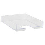 PLASTIC OFFICE TRAY CLEAR