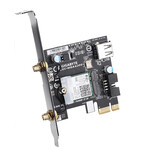 QNAP QXP-W6-AX200 PCIe Wi-Fi 6 Network Card for NAS & PC