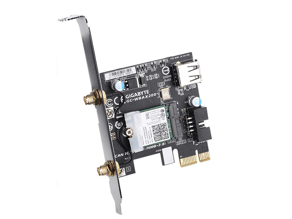 QNAP QXP-W6-AX200 PCIe Wi-Fi 6 Network Card for NAS & PC