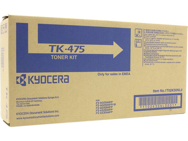 KYOCERA TK-475 ORIGINAL TONER BLACK
