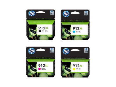 HP 912XL ORIGINAL INKS SET OF 4