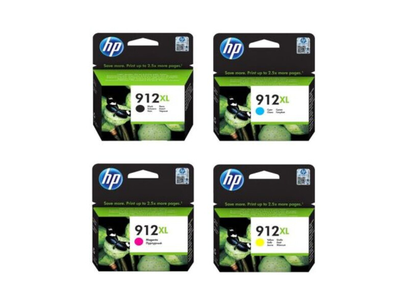 HP 912XL ORIGINAL INKS SET OF 4 - ORIGINAL INK - Cartridge World Cyprus  Online Shop
