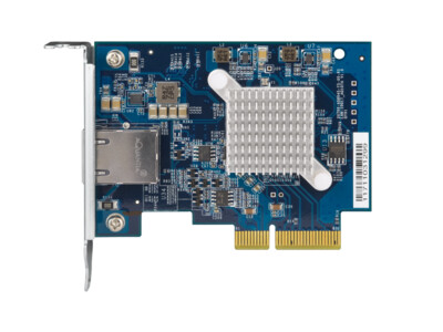 QNAP QXG-10G1T 10GbE PCIe RJ45 Network Card for PC & NAS