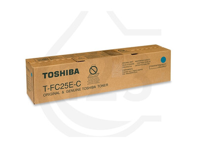 TOSHIBA ORIGINAL COPIER TONER T-FC25EC CYAN