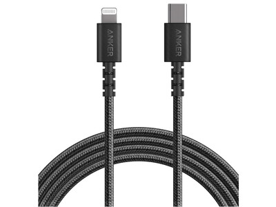 Anker PowerLine Select+ USB-C to MFI Lightning 1.8m Black