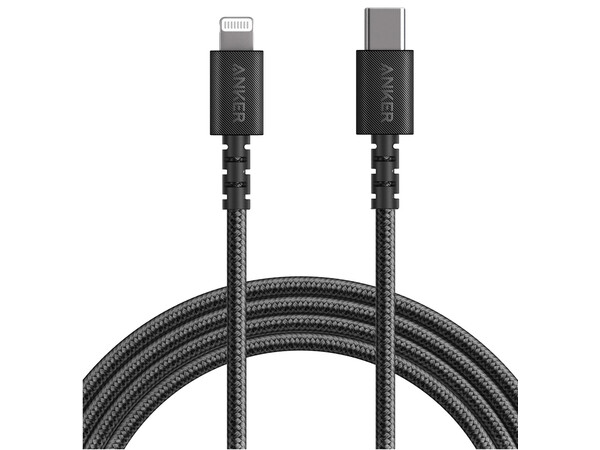 Anker PowerLine Select+ USB-C to MFI Lightning 1.8m Black