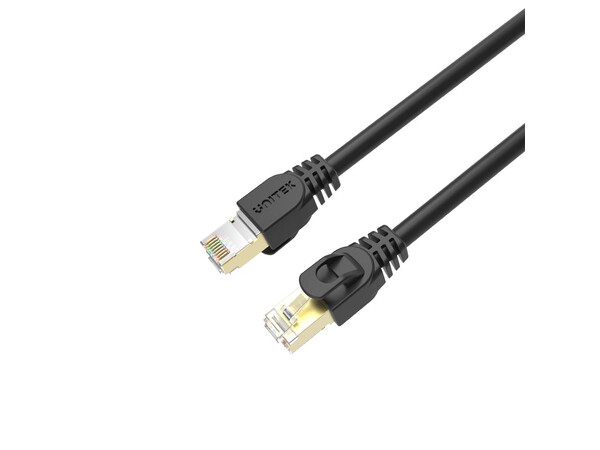 Unitek C1814EBK CAT7 SSTP Pure Copper Ethernet Cable 15.0m Black