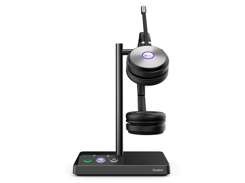 Yealink WH62 Dual Wireless DECT Headset Teams 150m - CONFERENCING