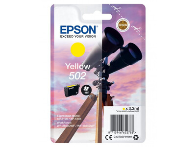 EPSON 502 ORIGINAL YELLOW INK